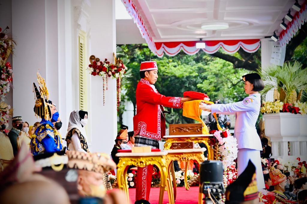 Upacara Peringatan Detik Detik Proklamasi Tahun 2022 Berlangsung Khidmat Dan Lancar Indonesia 3283